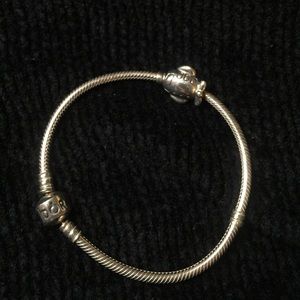 Pandora “ICONIC SILVER CHARM BRACELET”